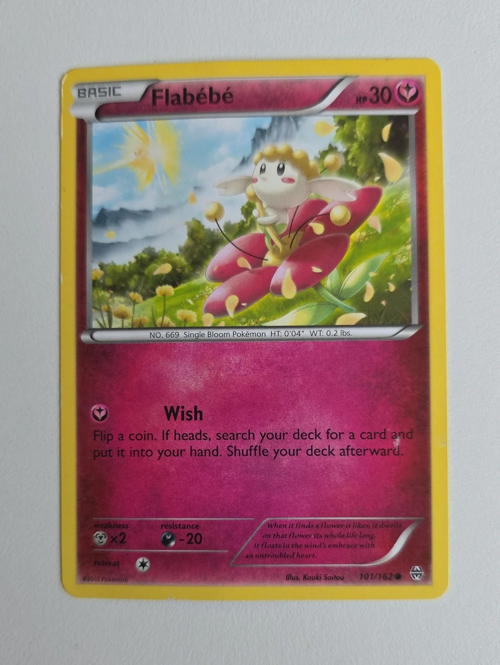 Pokemon Flabébé And Japanese Florges Card